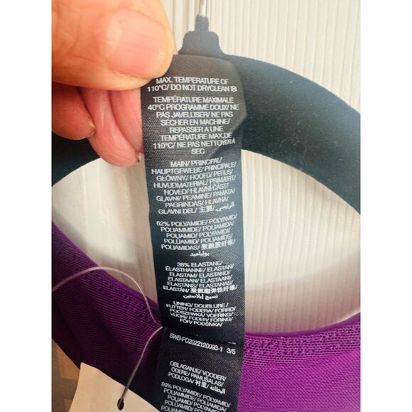 NWT Sweaty Betty Purple Racerback Power Workout Tennis Golf Skort Dress Sz 8 - Picture 8 of 11